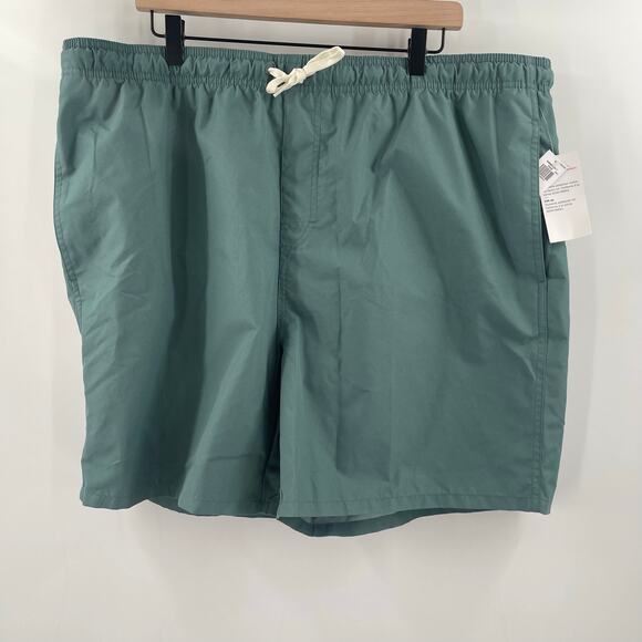OLD NAVY Swim Trunks Size XXL 7" Inseam NWT Men's Beach Pull On Travel Vaca - Picture 14 of 14